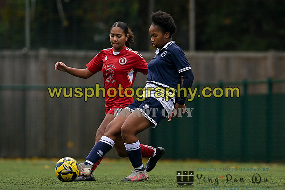 20241026-103403 Millwall Lionesses U16 v Welling United Academy Girls U16