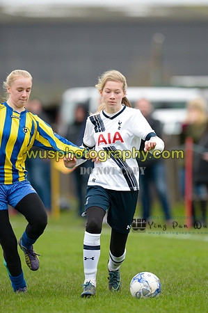 20160206-112123-2 Tottenham Hotspur Girls U14 v Harvesters FC Girls U14