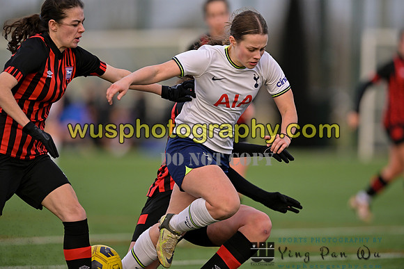 20230201-154350E Tottenham Hotspur Women FC WSL Academy U21 v Ipswich Town Women FC U21