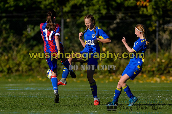 20221015-103315C AFC Wimbledon Girls U14 v Crystal Palace FC Girls U14