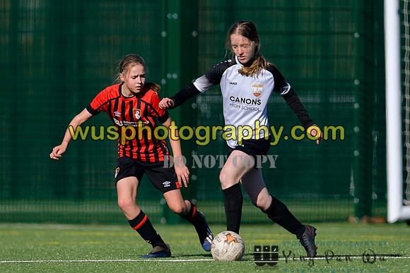 20220319-150308 London Bees Academy U14 v AFC Bournemouth Girls U14