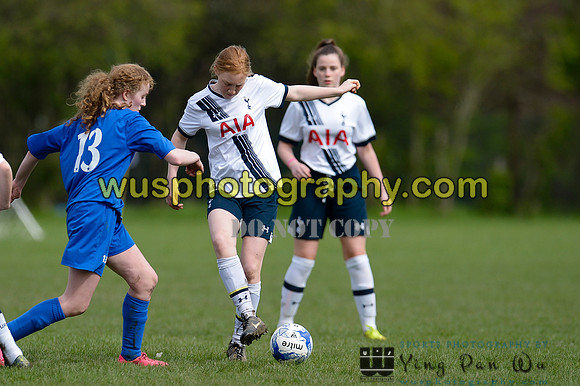 20160409-110156 Tottenham Hotspur Girls U14 v Hemel Hempstead Town Girls U14