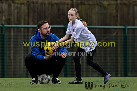 20250222-102435 Millwall Lionesses U12 v New Level Soccer Girls U12