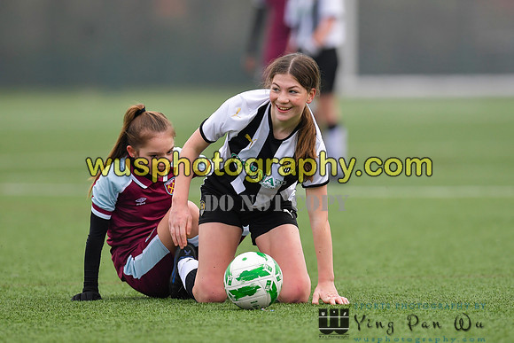 20220115-132047 West Ham United Academy Girls U14 v Notts County FC Girls U14