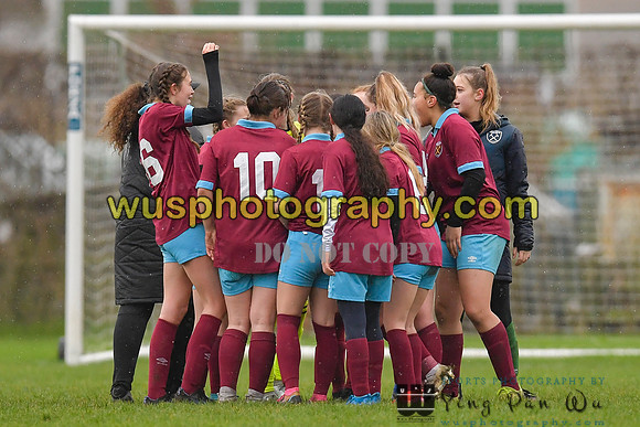20220108-100224 Tottenham Hotspur Women FC JTP U15 v West Ham United Performance Girls U16
