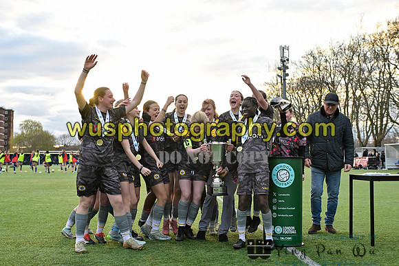 20250316-173427 Cray Wanderers Youth FC Girls U15 v Hashtag United Girls U15