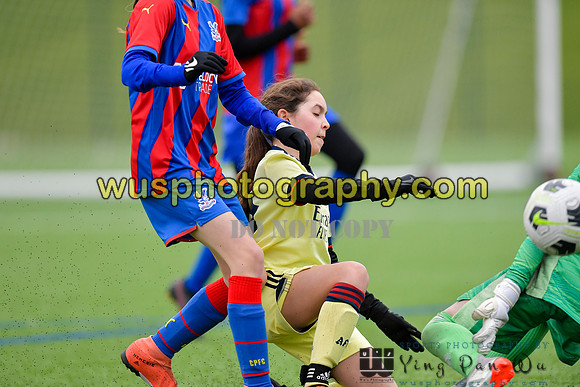 20220122-150658 Crystal Palace FC Girls U12 v Arsenal FC Girls U12