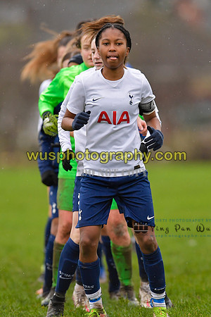 20220108-100003-2 Tottenham Hotspur Women FC JTP U15 v West Ham United Performance Girls U16