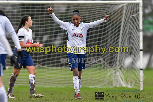 20180203-122501 Tottenham Hotspur Girls U13 v Pro Direct Academy BXB Girls U13 White