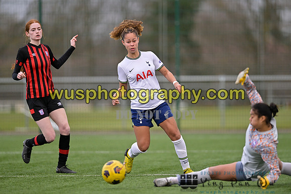 20230201-151017H Tottenham Hotspur Women FC WSL Academy U21 v Ipswich Town Women FC U21