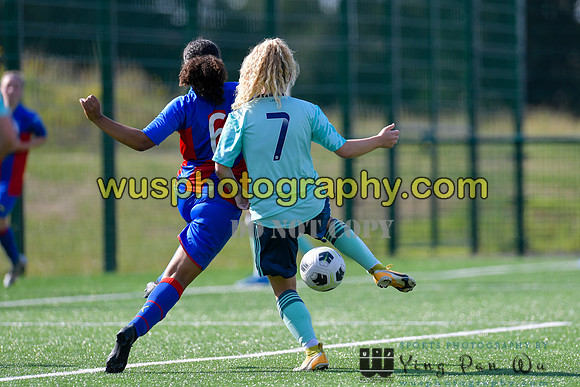 20210918-143407 Crystal Palace FC Girls U16 v Leicester City Women's FC Blues U16