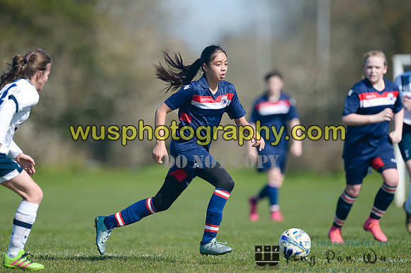 20160402-112818-4 Denham United Girls U14 v Tottenham Hotspur Girls U14