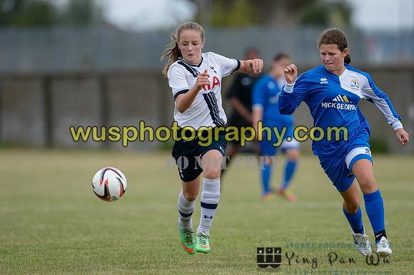 20160820-122320 Tottenham Hotspur Girls U14 v Yaxley FC Girls U14