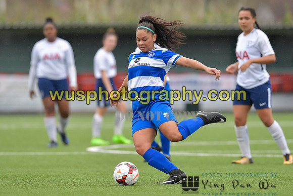 20180415-155349 Queens Park Rangers Girls U16 v Tottenham Hotspur Girls U15