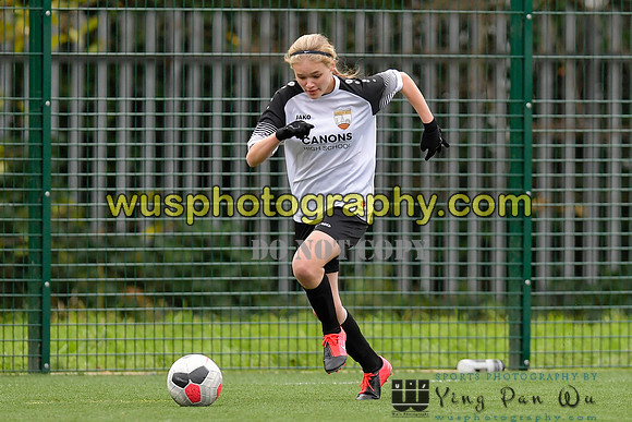 20211211-115604 West Ham United Academy Girls U16 v London Bees Academy U16