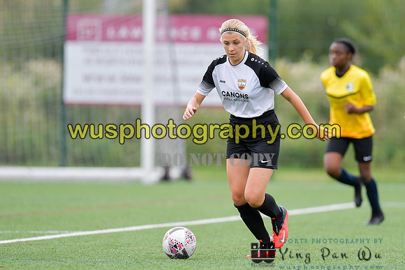 20210821-101549A London Bees Academy U14 v Kent Football United Girls U14