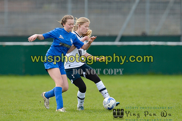 20160409-115246-2 Tottenham Hotspur Girls U14 v Hemel Hempstead Town Girls U14