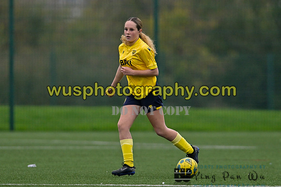 20241109-100647 West Ham United Performance Claret Girls U14 v Oxford United Girls U14