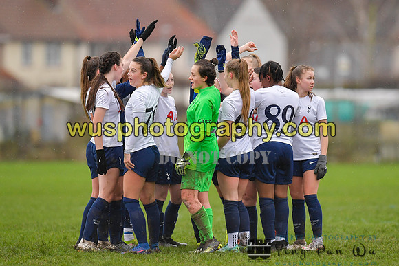 20220108-100200 Tottenham Hotspur Women FC JTP U15 v West Ham United Performance Girls U16