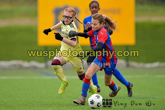 20220122-141128C Crystal Palace FC Girls U12 v Arsenal FC Girls U12