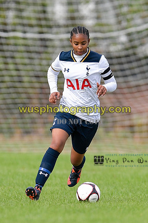 20161002-104630-4 Tottenham Hotspur Girls U14 v Writtle Minors FC Girls U14