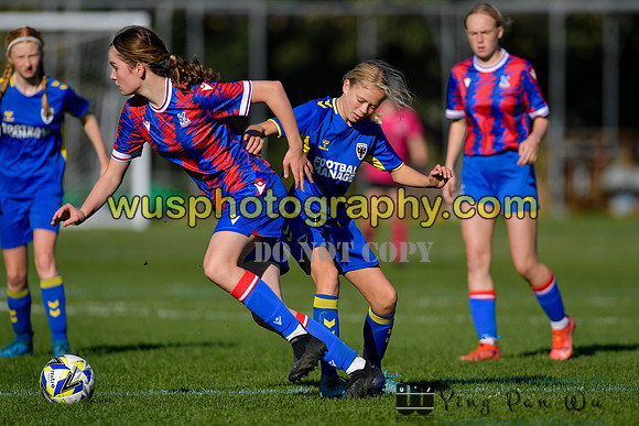 20221015-105519A AFC Wimbledon Girls U14 v Crystal Palace FC Girls U14