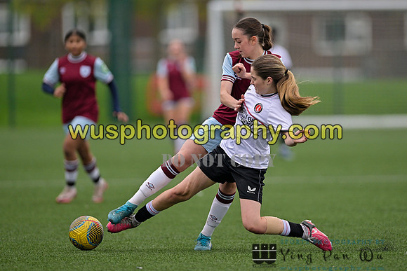 20241109-130127 West Ham United Warriors Girls U16 v Charlton Athletic Academy Girls U16