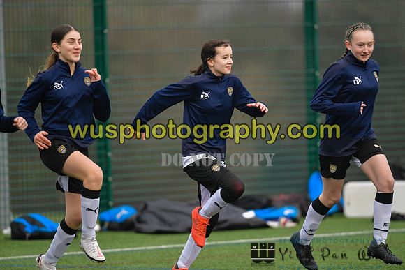 20220115-123928 West Ham United Academy Girls U14 v Notts County FC Girls U14