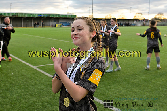 20250316-173522 Cray Wanderers Youth FC Girls U15 v Hashtag United Girls U15