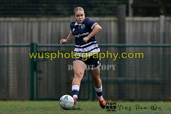 20241026-113440C Millwall Lionesses U16 v Welling United Academy Girls U16