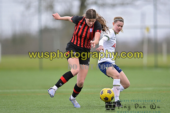 20230201-140646A Tottenham Hotspur Women FC WSL Academy U21 v Ipswich Town Women FC U21