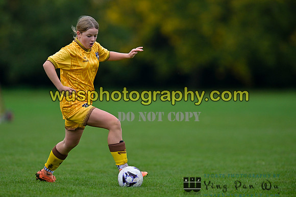 20241102-123418D Sutton United Girls U13 v Hartland Girls Academy U13