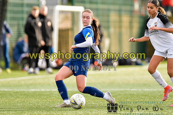 20220129-140229 London Bees Academy U16 v Tottenham Hotspur Women FC JTP U16