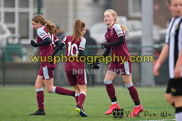 20220115-131734 West Ham United Academy Girls U14 v Notts County FC Girls U14