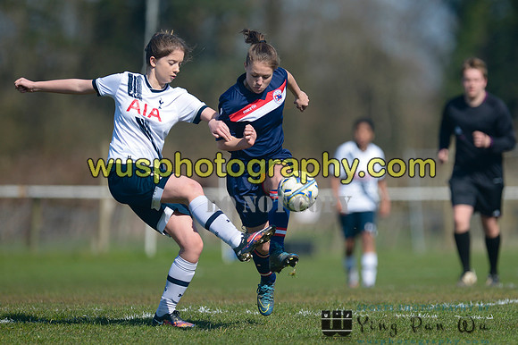 20160402-113439-2 Denham United Girls U14 v Tottenham Hotspur Girls U14