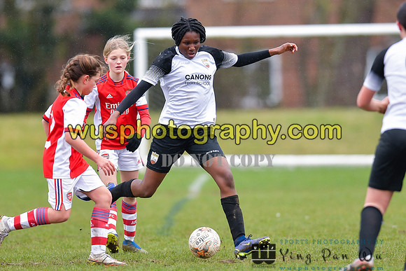 20220305-140746 London Bees Academy U14 v Arsenal FC Girls U13