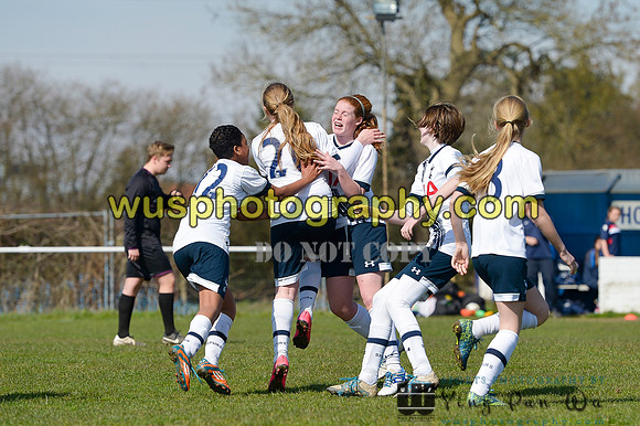 20160402-122319-2 Denham United Girls U14 v Tottenham Hotspur Girls U14