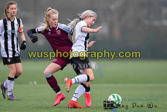 20220115-132834 West Ham United Academy Girls U14 v Notts County FC Girls U14