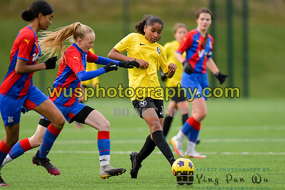 20211127-150104D Crystal Palace FC Girls U14 v Watford Ladies FC Hornets U14