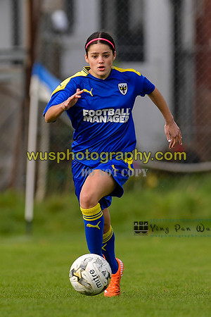 20211017-134600A AFC Wimbledon Girls U16 v Crystal Palace FC Girls U16