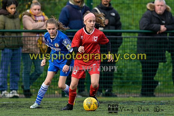 20221126-120645 Grays Athletic FC Girls U14 v MK Dons FC Girls U14
