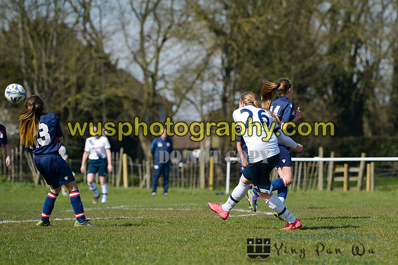 20160402-122314-2 Denham United Girls U14 v Tottenham Hotspur Girls U14