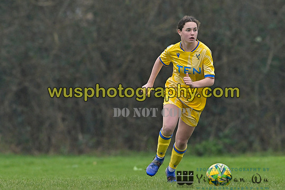 20250118-122720 Haywards Heath Town Youth FC Girls U18 v Crystal Palace FC Academy Girls U16