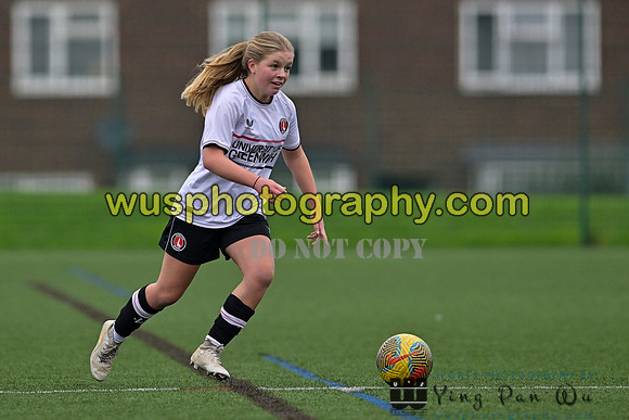 20241109-124555B West Ham United Warriors Girls U16 v Charlton Athletic Academy Girls U16