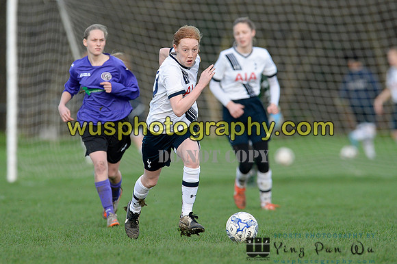 20151219-105352-3 Tottenham Hotspur Girls U14 v Garston Girls U14 Pumas