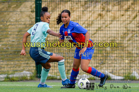 20210918-145830 Crystal Palace FC Girls U16 v Leicester City Women's FC Blues U16