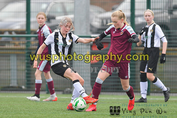 20220115-131859 West Ham United Academy Girls U14 v Notts County FC Girls U14