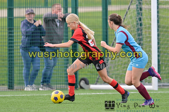 20221022-141230 West Ham United Performance Girls U16 v AFC Bournemouth Girls U16