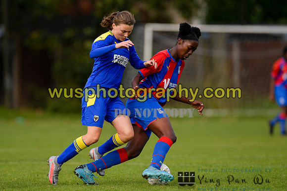 20211017-134853C AFC Wimbledon Girls U16 v Crystal Palace FC Girls U16
