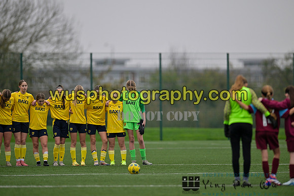 20241109-100433 West Ham United Performance Claret Girls U14 v Oxford United Girls U14
